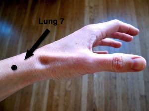 Lung 7 Acupuncture Point
